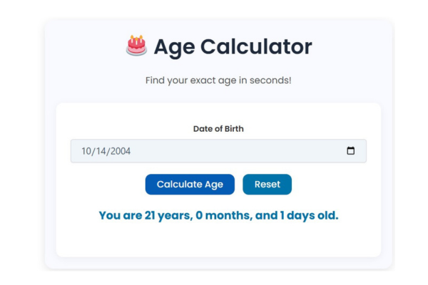 age calculator online