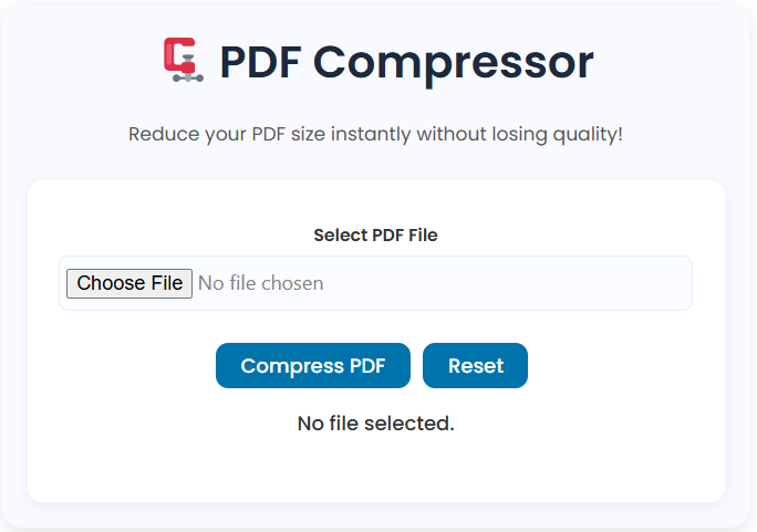 pdf-compressor-online-tool-interface